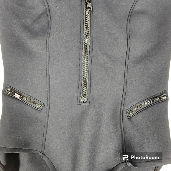 Scuba Coco Zip Front High Neck Underwire One Piece Swimsuit Women's Size 10 - Picture 8 of 16